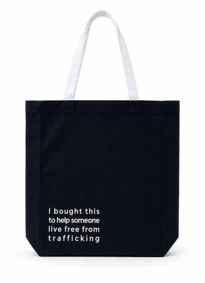 Trafficking Tote bag