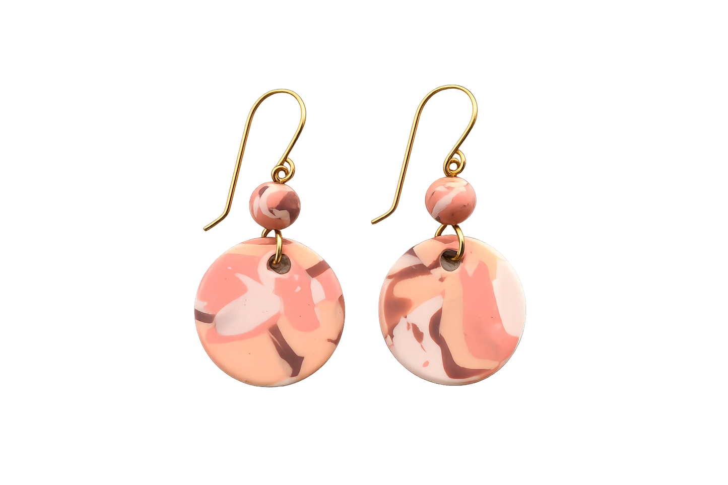 Ancient Pink  Earrings