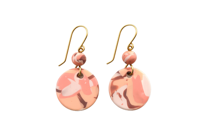 Ancient Pink  Earrings