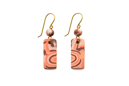 Ancient Pink  Earrings