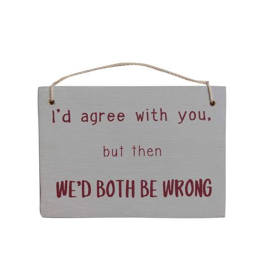 Agree Plaque