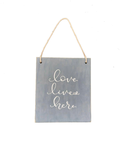 Lives Here Plaques