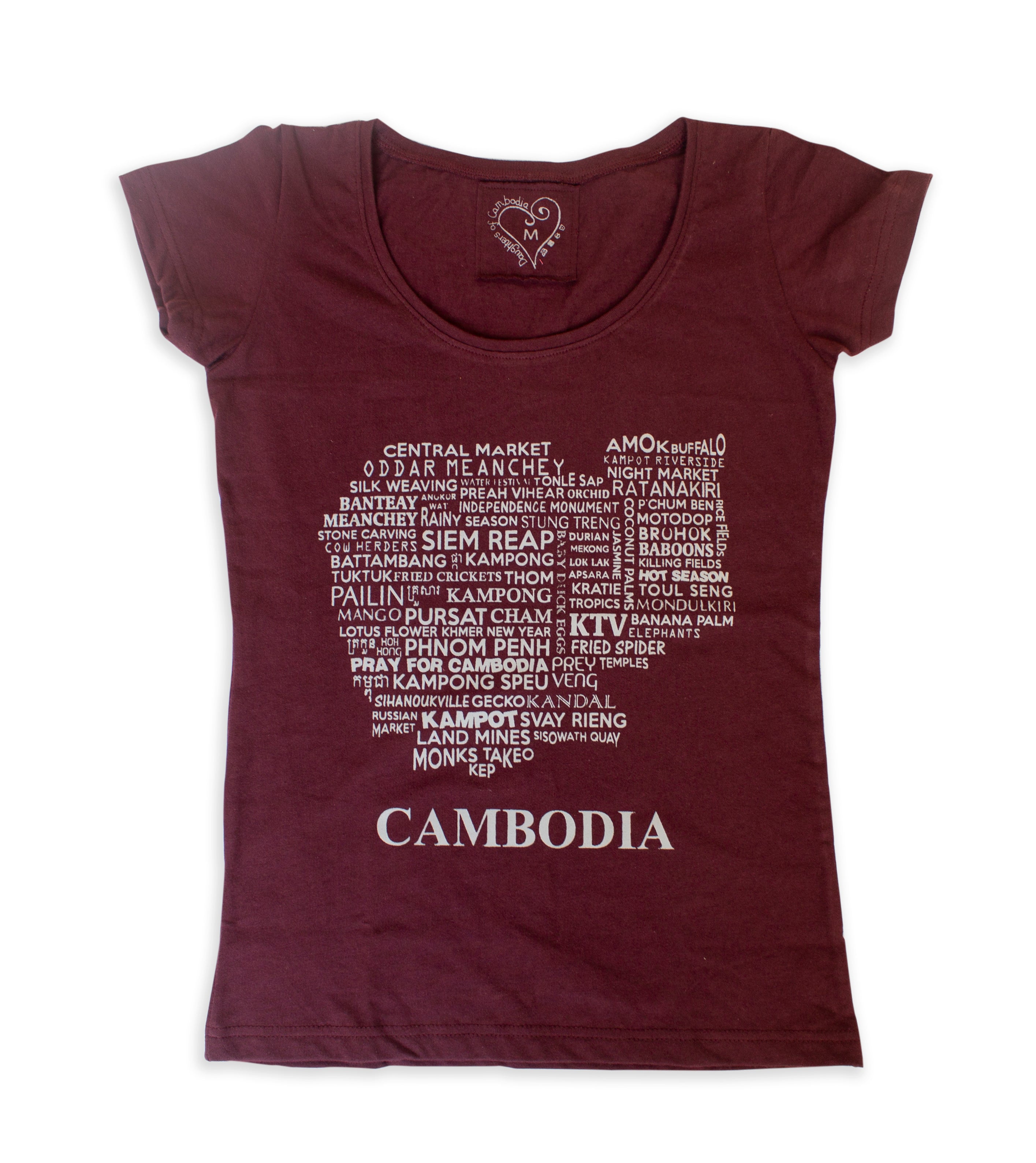 Map Women T-shirt – Daughters Store